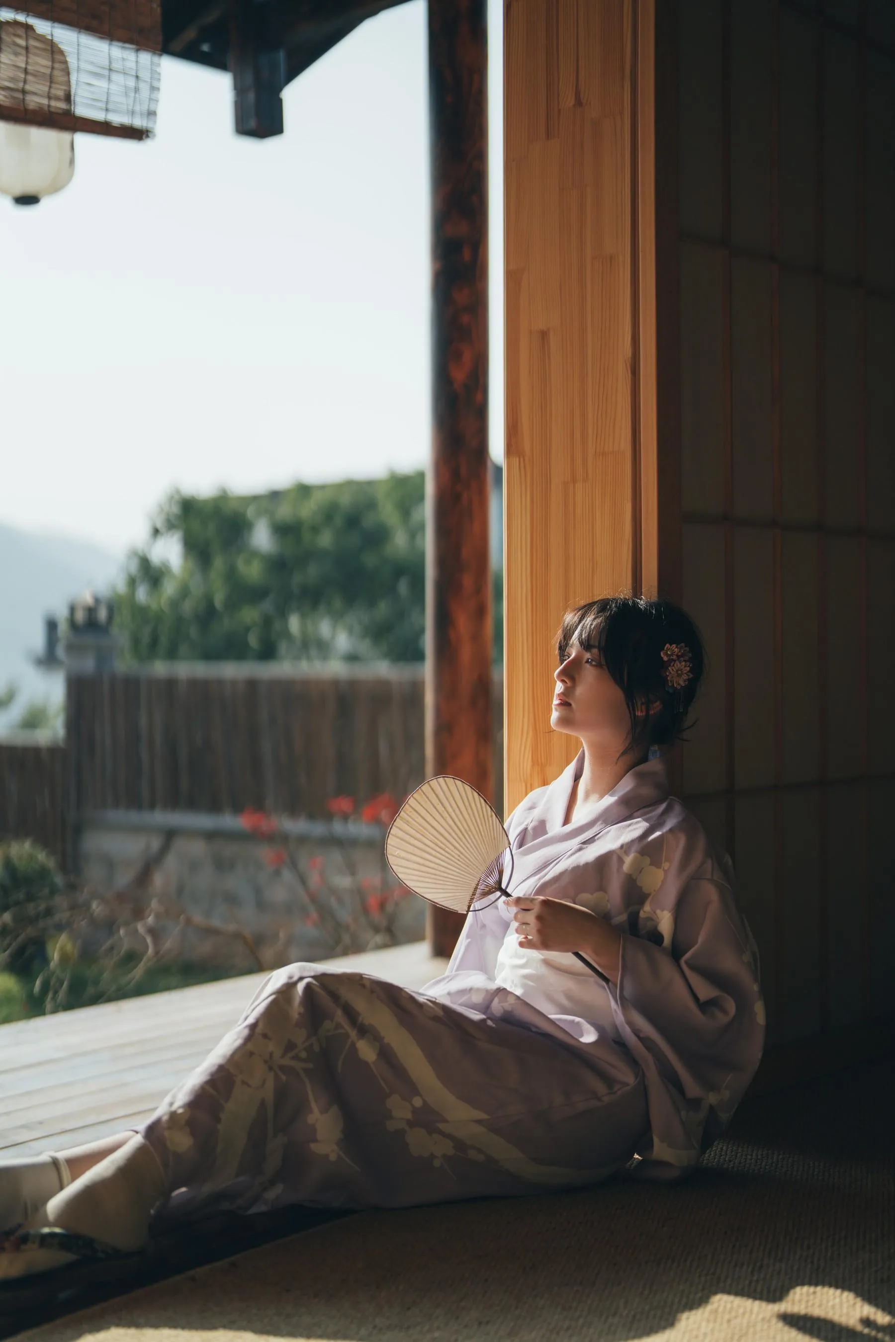 [YITUYU艺图语]2022.02.09 和风物语，日式庭院里的少女写真 dudu [56P]插图4